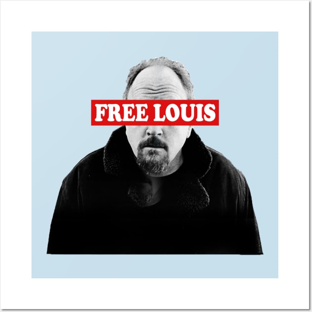 Free Louis CK! Wall Art by Jim and Them